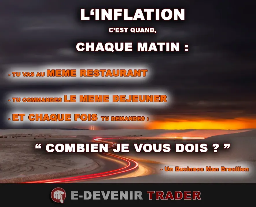 L’inflation c’est quand, chaque matin :